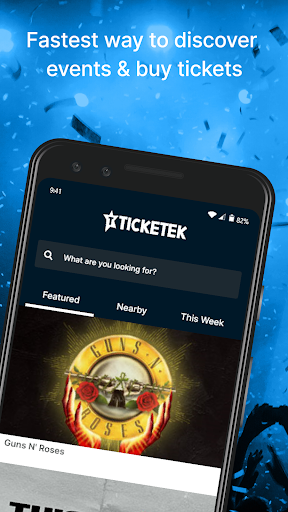 Android application Ticketek AU screenshort