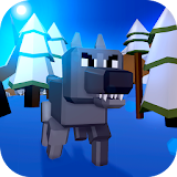 Wolf Craft Survival Simulator icon