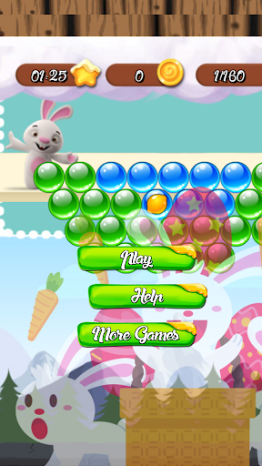 Bubbles Shooter لعبة الأرنب Screen 3