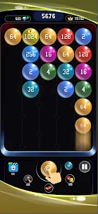 Merge 2048: Puzzle number ball