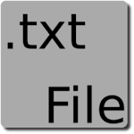 txtFile - Notepad text file editor for android Apk