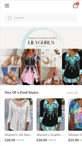 Android application lilygurls screenshort