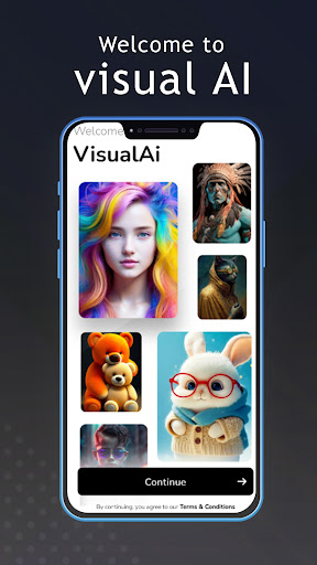 Android application AI Art Generator- Vera AI screenshort