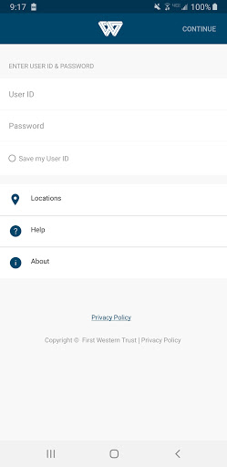 Android application My FW Mobile screenshort