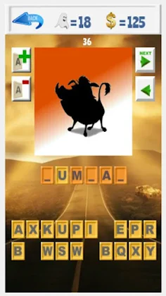 Guess the Character - Screenshot 2