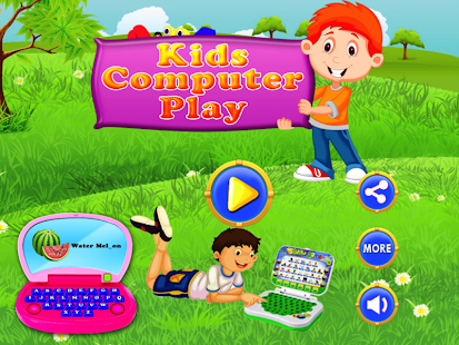 Kids Computer - Laptop Game Screenshot