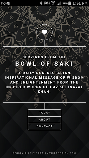 Android application Servings From The Bowl of Saki screenshort