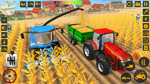 Screenshot 20 Farming Games: Tractor Games android