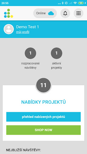 Android application SPRINGapp by Market Vision screenshort