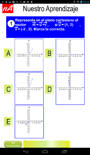 Adición de vectores, Formas Screen 3