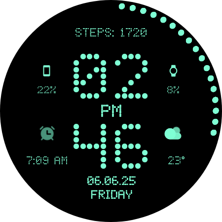 GRBL Nothing Watch Face screenshot 12