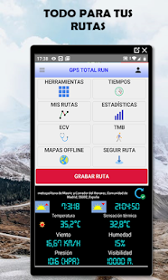 GPS Total Run Screenshot