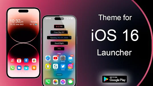 Theme for iOS 16 Launcher