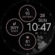 screenshot of Digital Rose Gold 4 watch face