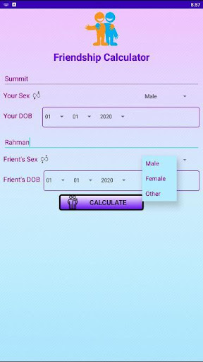 Friendship Calculator