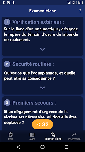 Prep Examen Permis de Conduire Screen 3