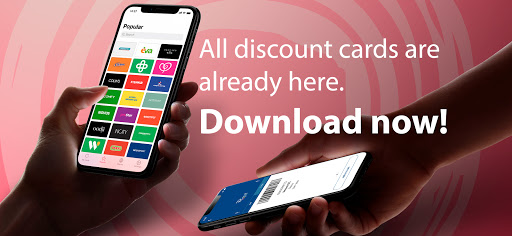 Android application Discountbook: Reward cards screenshort