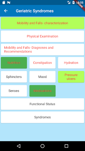 GeriAPP Screen 2