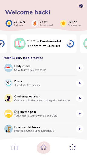 Android application Dogl Calculus screenshort