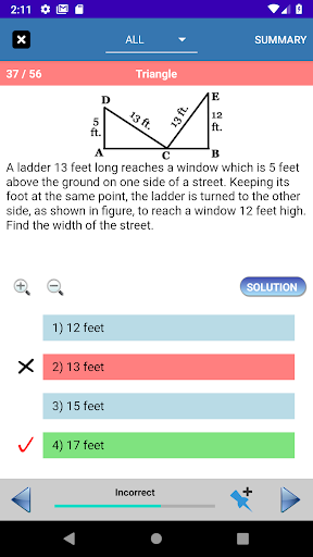 Math for ACT ® Lite Screen 3