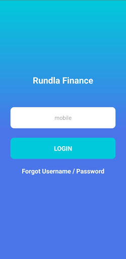 Rundla Finance Screen 2