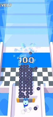 #4. bounce Bricks 3D (Android) By: Lan Game