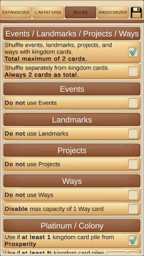 Dominion Randomizer Screen 3
