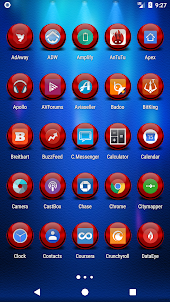 Red Icon Pack Masked