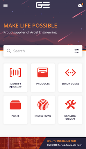 Android application Galactic Equipment screenshort