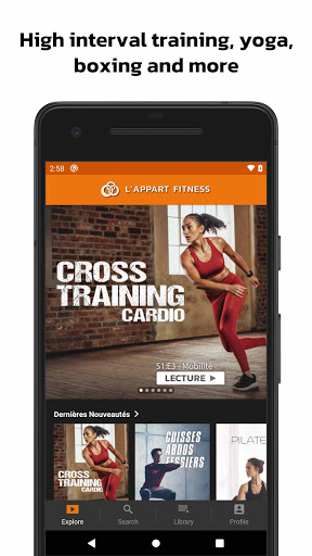 LAppart Fitness On Demand Screen 2