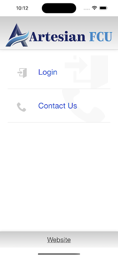 Android application Artesian City FCU screenshort