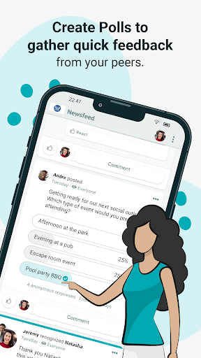 Android application Applauz screenshort