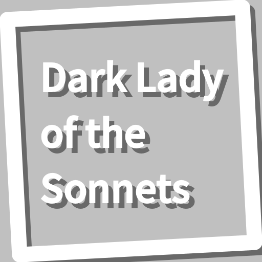 Book, Dark Lady of the Sonnets logo