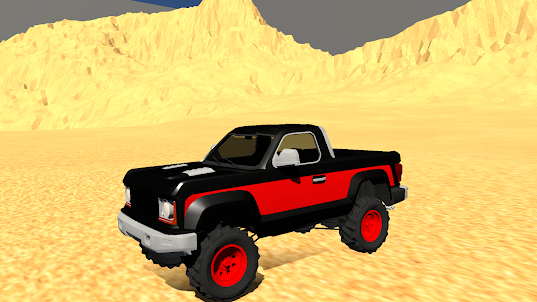 Desert: 4x4-Truck Drivingg Fun