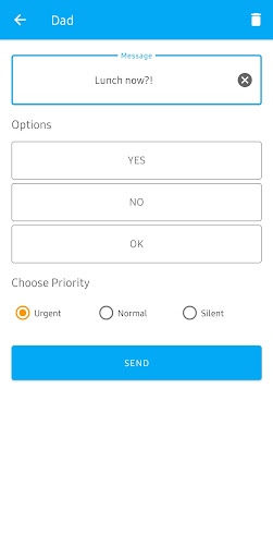 Quick Reply Screen 2