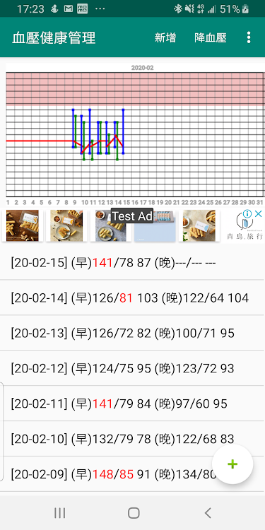 BPViewer , blood pressure - 1.62 - (Android)