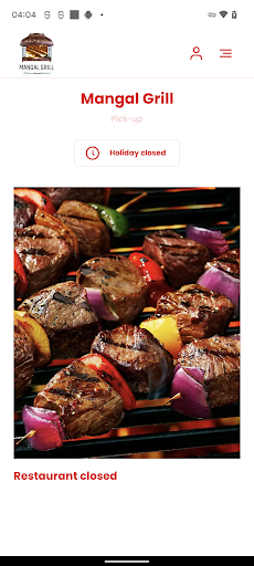 Android application Mangal Grill Athlone screenshort