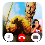 Аquaman Call Prank Video icon