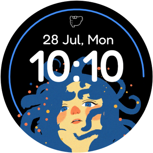 GS010 - Girl Watch Face Изтегляне на Windows