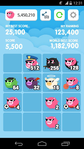 Piggy2048  screenshots 1