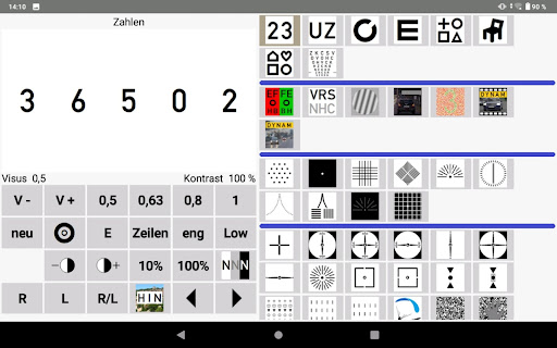 VisucatControl Screen 2