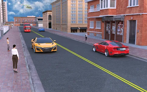 學校汽車駕駛遊戲模擬