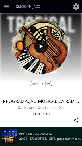 Android application SMOOTH JAZZ screenshort
