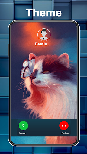 Phone Call Screen 3D Theme App Screen 3