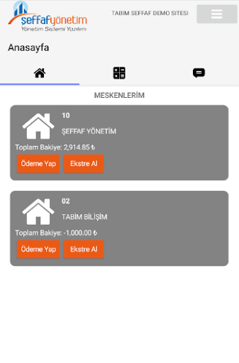 Şeffaf Yönetim Screen 2