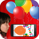 Blow the balloons icon