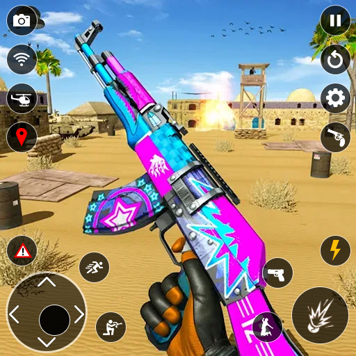 Fps 3D Gun Shooting Games logo