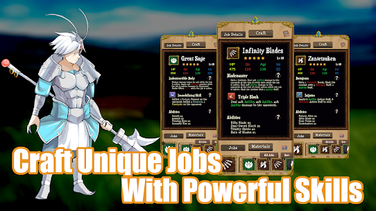 Jobmania Eternal Dungeon v1.7.8.5 Mod Apk (Unlimited Money/All) Free For Android 4