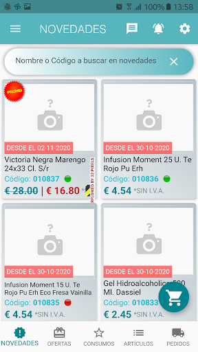 Distribuciones Reyes APP Screen 2