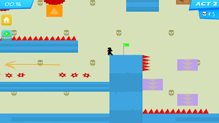 Stickman Parkour : Spike - Screenshot 1